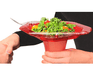 RED - iCup iPlate iFork 8 Pack Combo Cups and Plates RED 